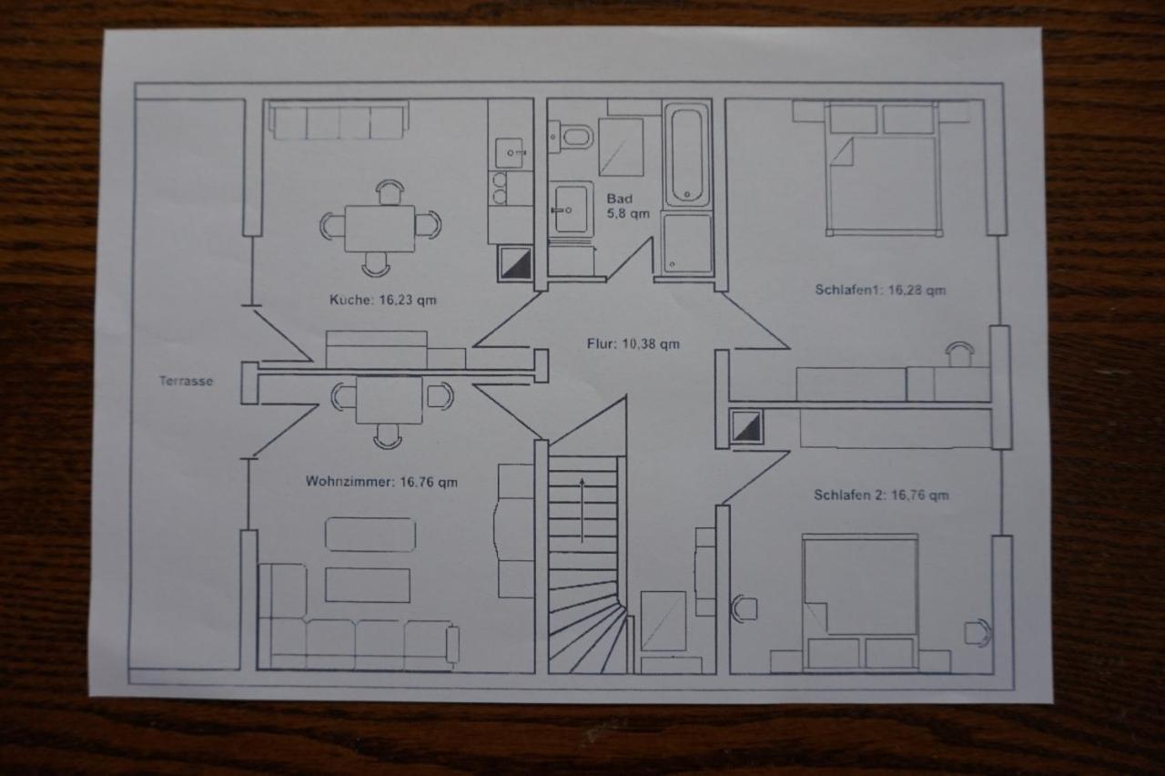 Ferienwohnung Thoemmes Grafendhron Екстер'єр фото